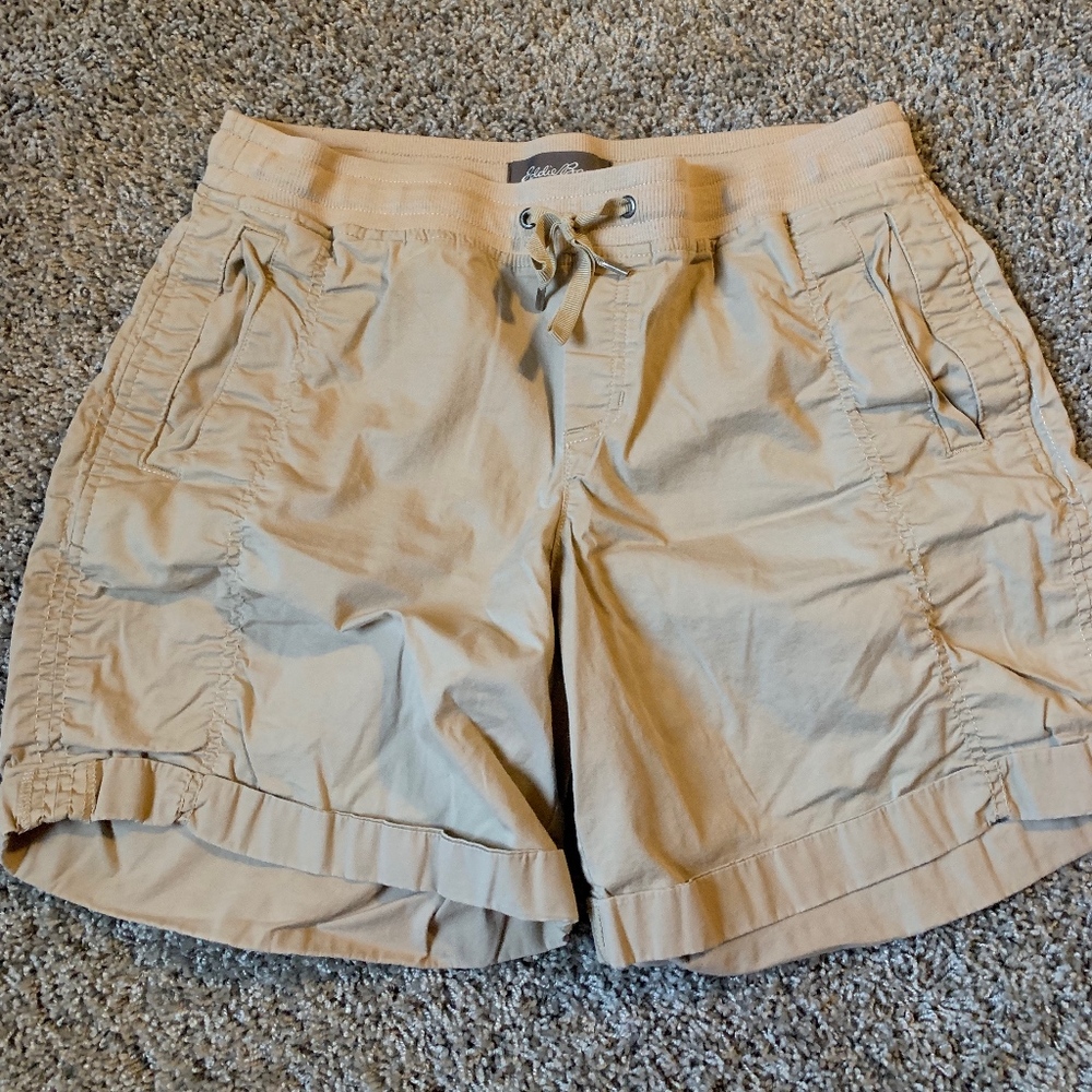 Eddie Bauer tan cotton shorts - Size 10